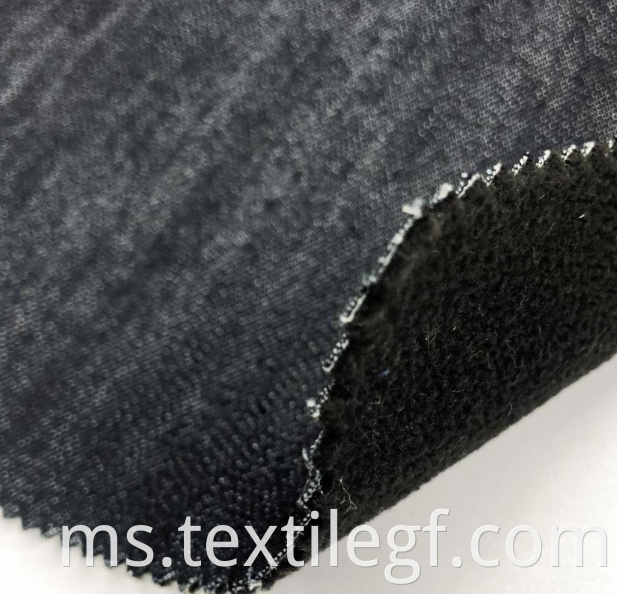 Deep Navy Denim Bonded Fabric (2)